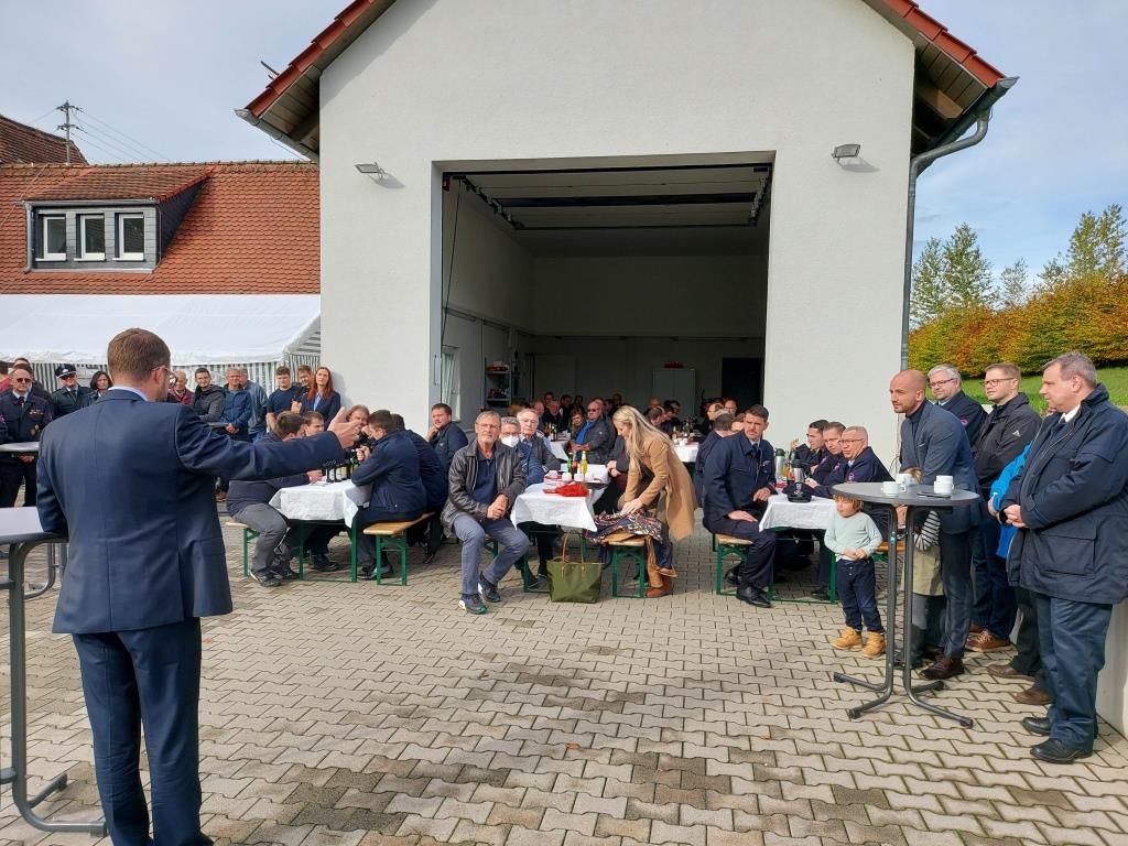 Einweihung Feuerwehrhaus und TSF W Katholisch Willenroth 2022 021