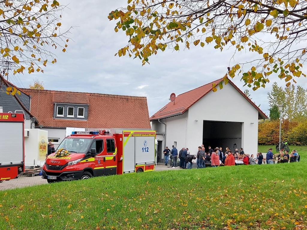 Einweihung Feuerwehrhaus und TSF W Katholisch Willenroth 2022 026