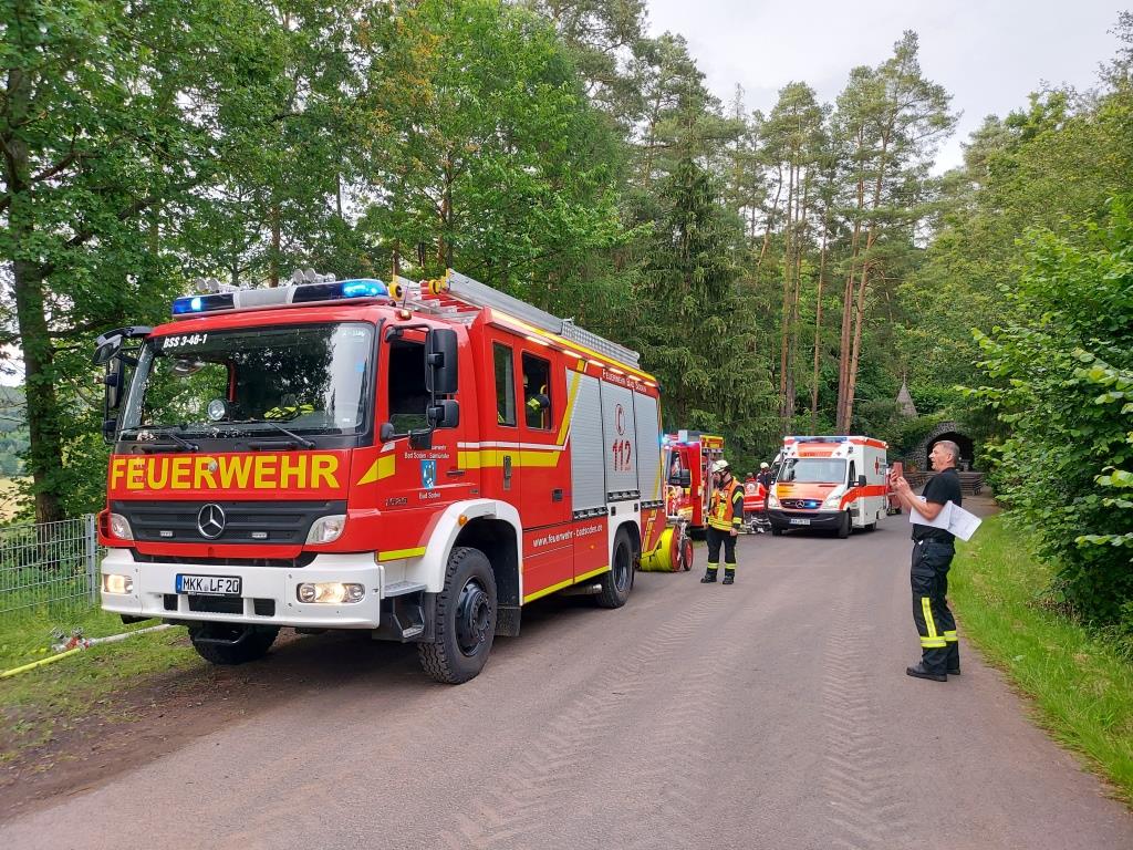 FF BSS Alarmuebung Blockhaus Ahl 2024 002