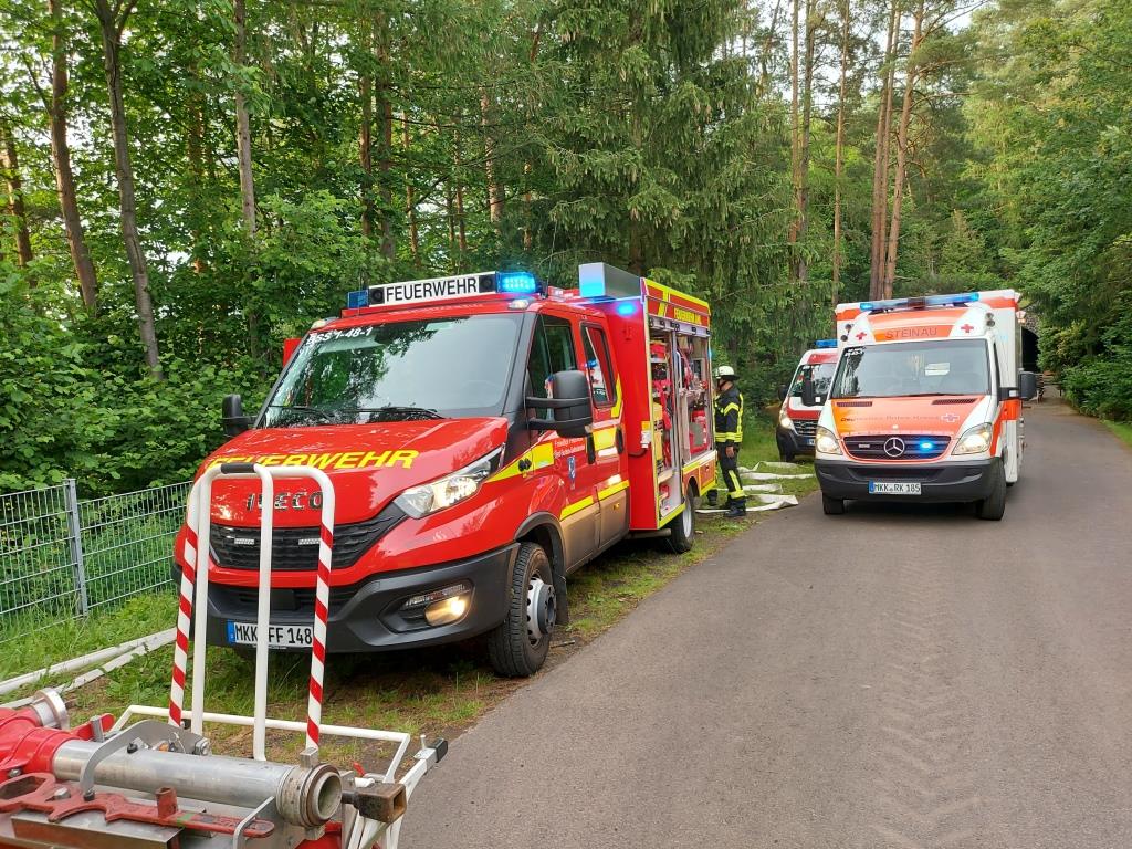 FF BSS Alarmuebung Blockhaus Ahl 2024 009