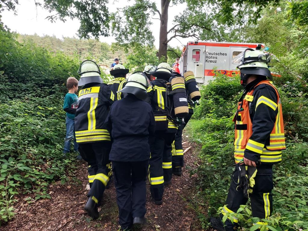 FF BSS Alarmuebung Blockhaus Ahl 2024 015