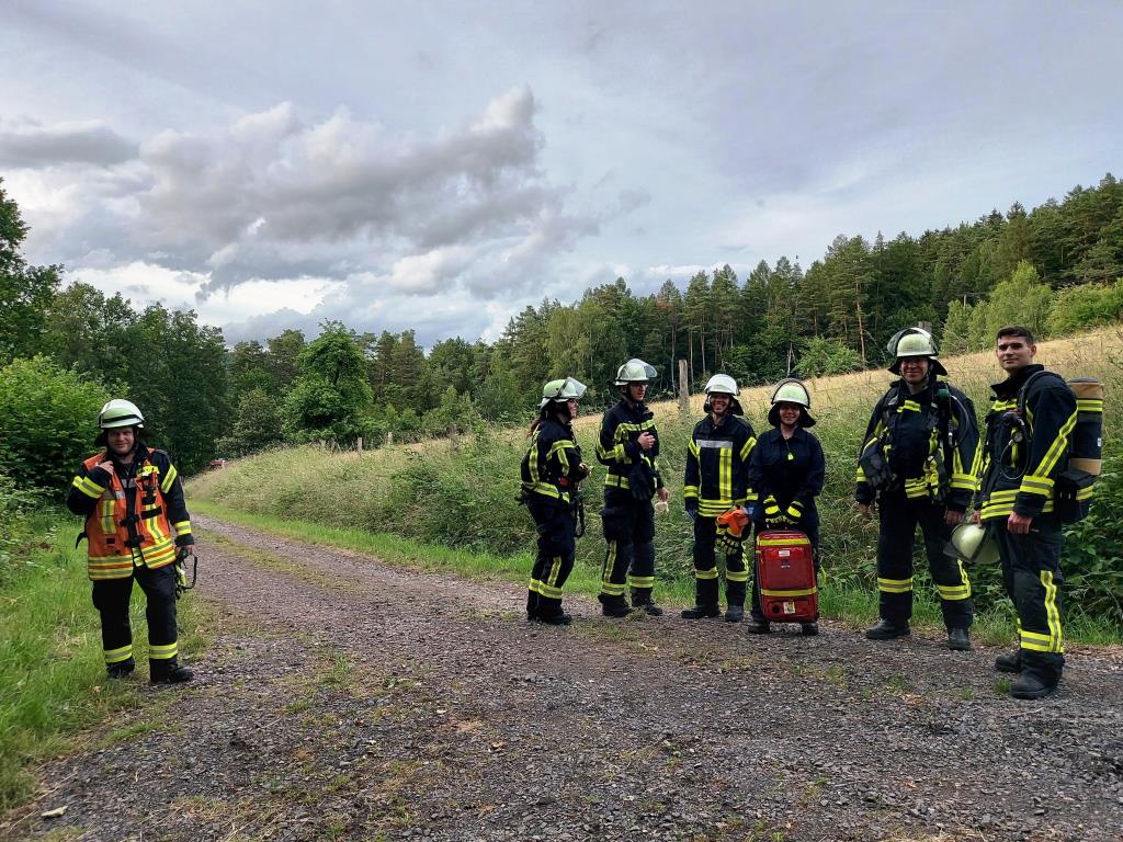FF BSS Alarmuebung Blockhaus Ahl 2024 016