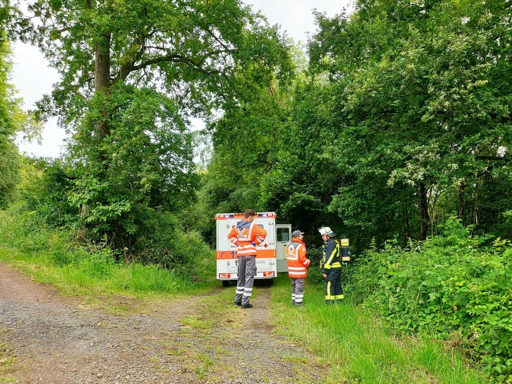 FF BSS Alarmuebung Blockhaus Ahl 2024 017