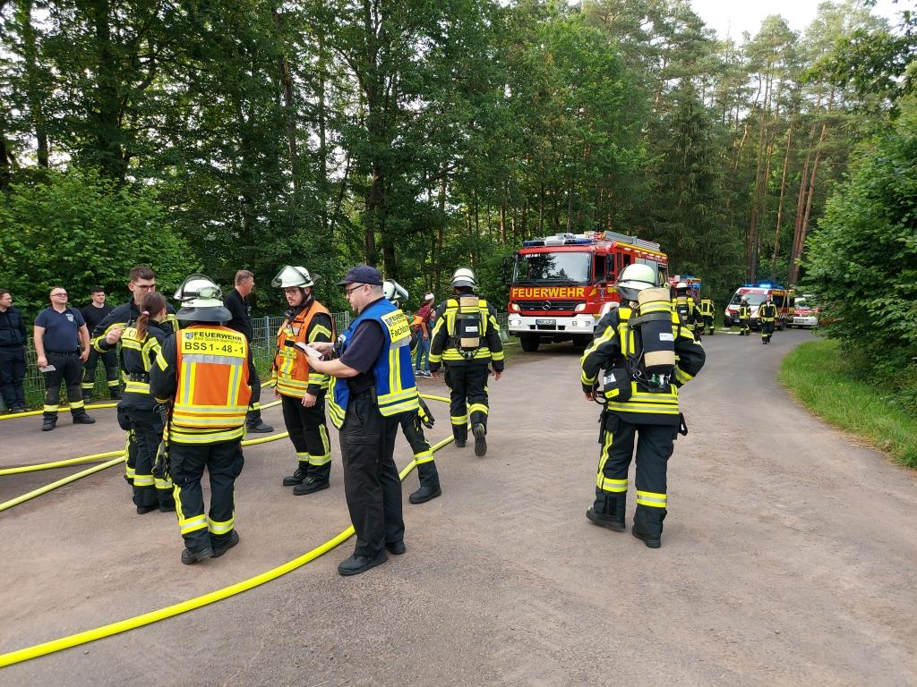 FF BSS Alarmuebung Blockhaus Ahl 2024 022
