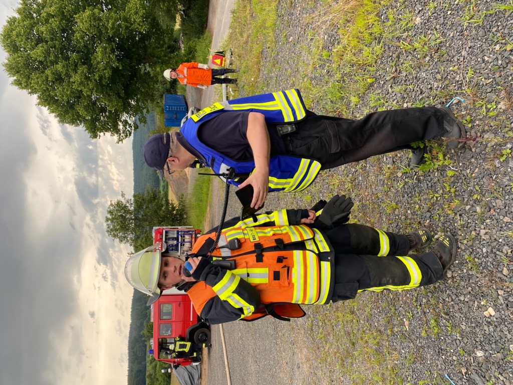 FF BSS Alarmuebung Lagerhalle Mernes 2024 004