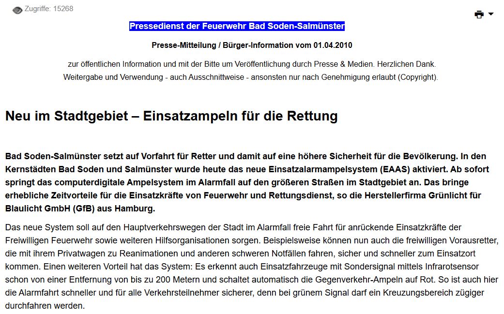Aprilscherz Artikel 2010 001