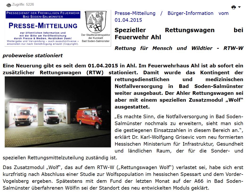 Aprilscherz Artikel 2015 001
