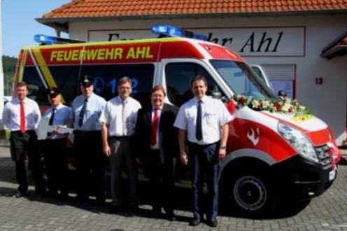 2012 FF Ahl Chronik MTW Einweihung 2012 001