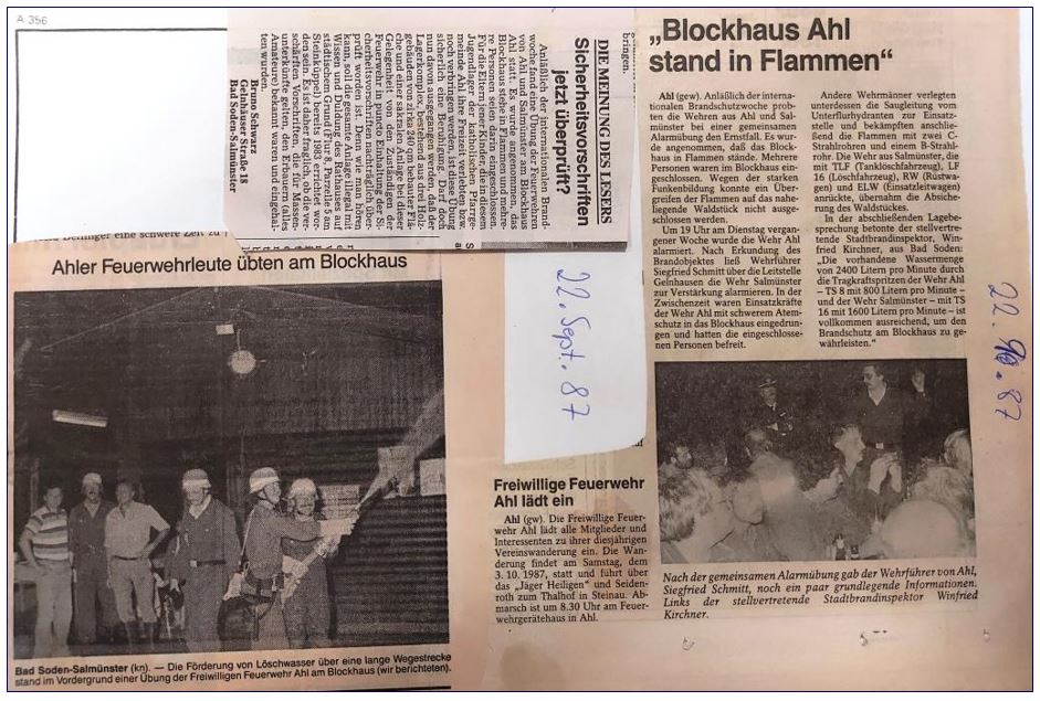 1987 FF Ahl Chronik Alarmuebung 1987 001