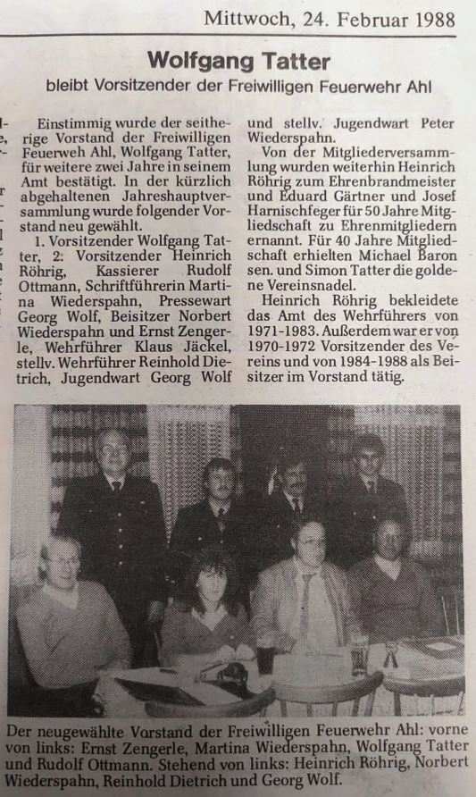 1988 FF Ahl Chronik JHV 1988 005
