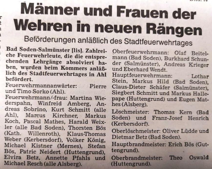 1991 FF Ahl Chronik Stadtfeuerwehrtag Ahl 1991 006