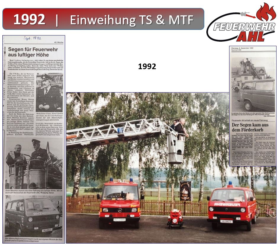 1992 FF Ahl Chronik MTF Einweihung 1992 001