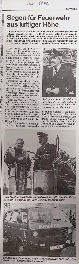 1992 FF Ahl Chronik MTF Einweihung 1992 003