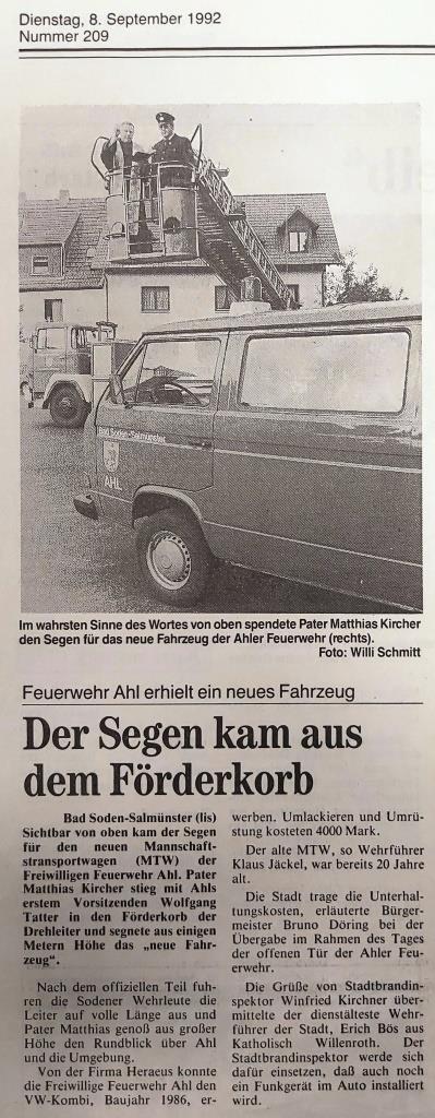 1992 FF Ahl Chronik MTF Einweihung 1992 004