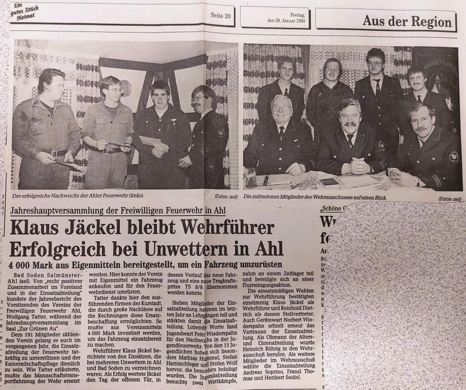 1993 FF Ahl Chronik JHV 1993 001
