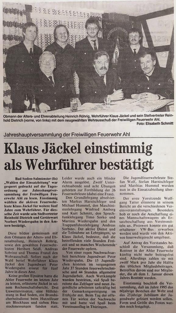 1993 FF Ahl Chronik JHV 1993 002