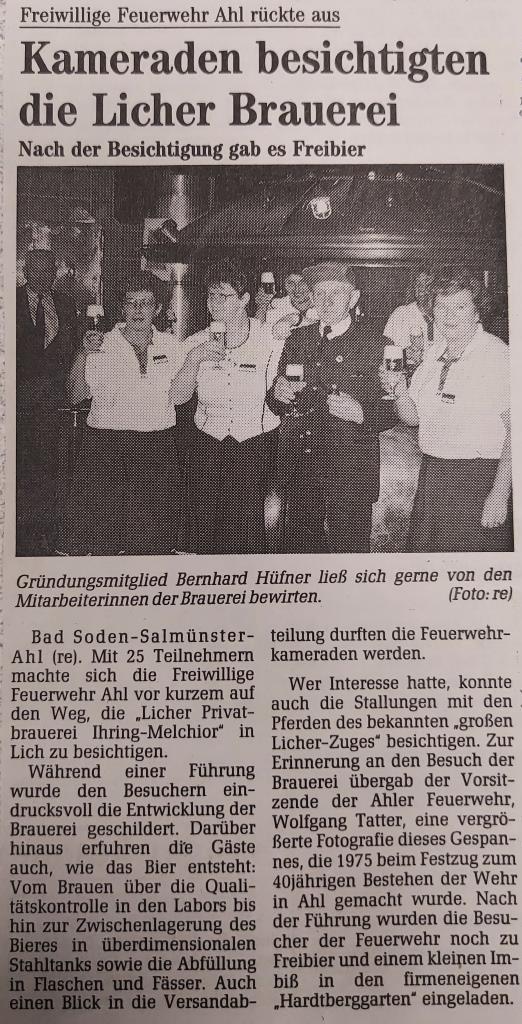 1994 FF Ahl Chronik Vereinsausflug 1994 002
