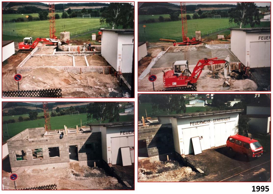 1995 FF Ahl Chronik Bau Feuerwehrhaus 1995 006