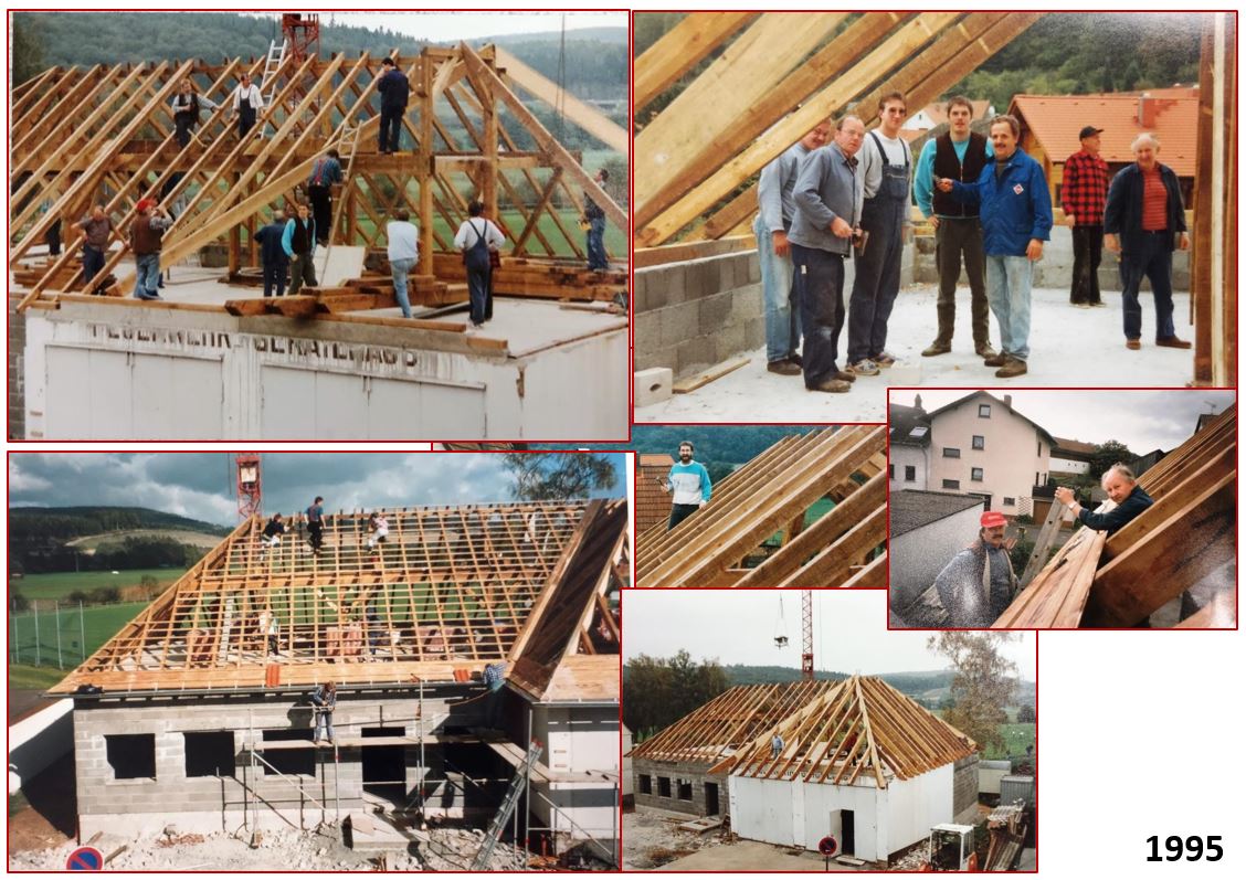 1995 FF Ahl Chronik Bau Feuerwehrhaus 1995 008