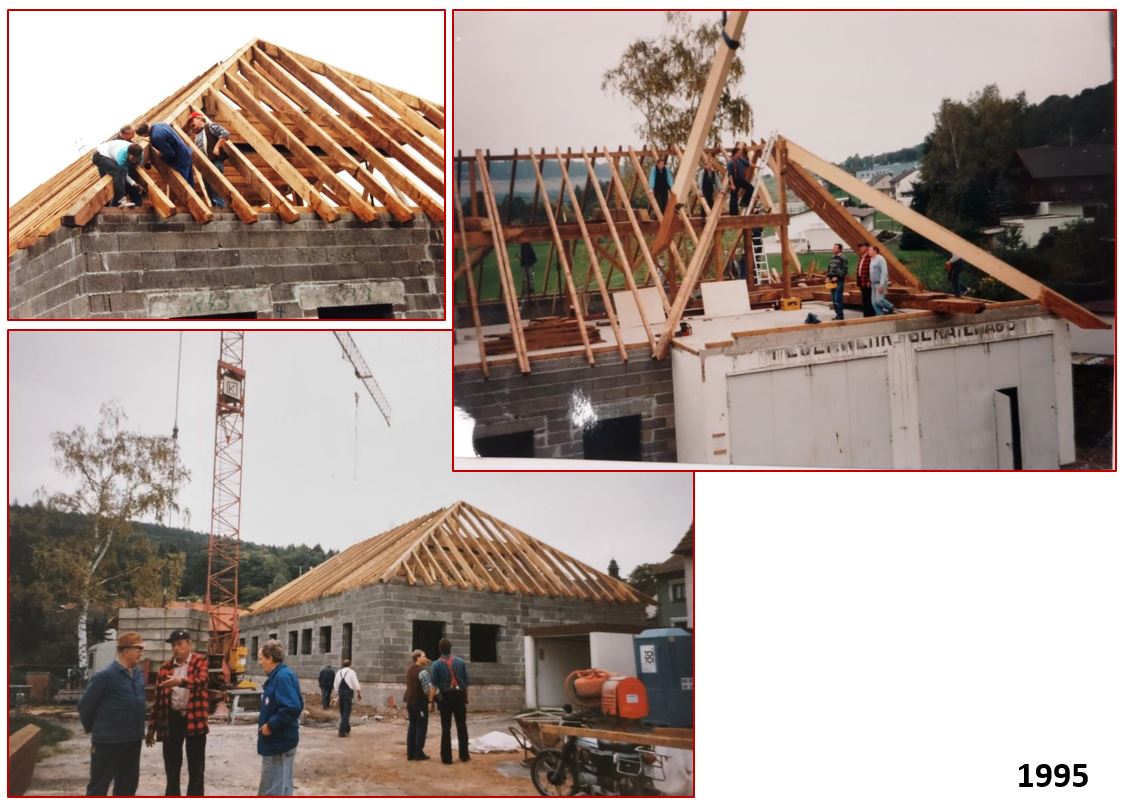 1995 FF Ahl Chronik Bau Feuerwehrhaus 1995 009