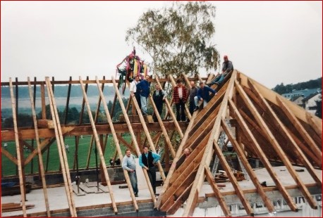 1995 FF Ahl Chronik Bau Feuerwehrhaus 1995 011
