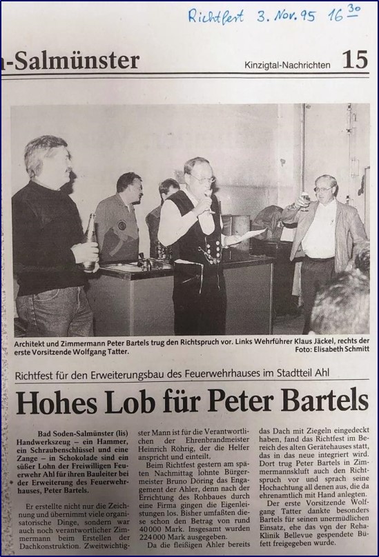 1995 FF Ahl Chronik Bau Feuerwehrhaus 1995 012