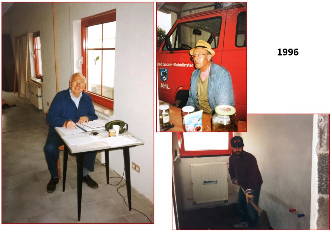 1996 FF Ahl Chronik Bau Feuerwehrhaus 1996 003