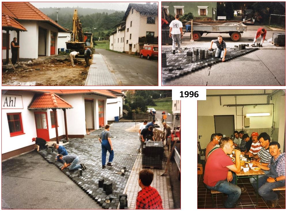 1996 FF Ahl Chronik Bau Feuerwehrhaus 1996 005