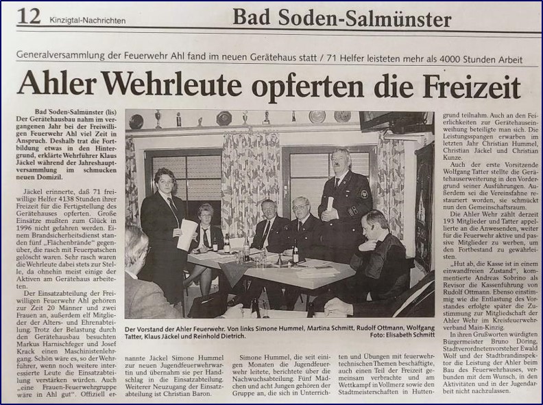1997 FF Ahl Chronik JHV 1997 005