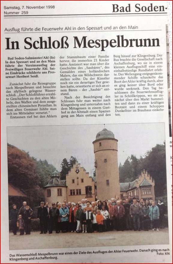 1998 FF Ahl Chronik Vereinsausflug 1998 001