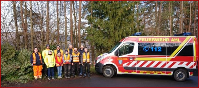 2020 FF Ahl Chronik Weihnachtsbaum Einsammeln 2020 001