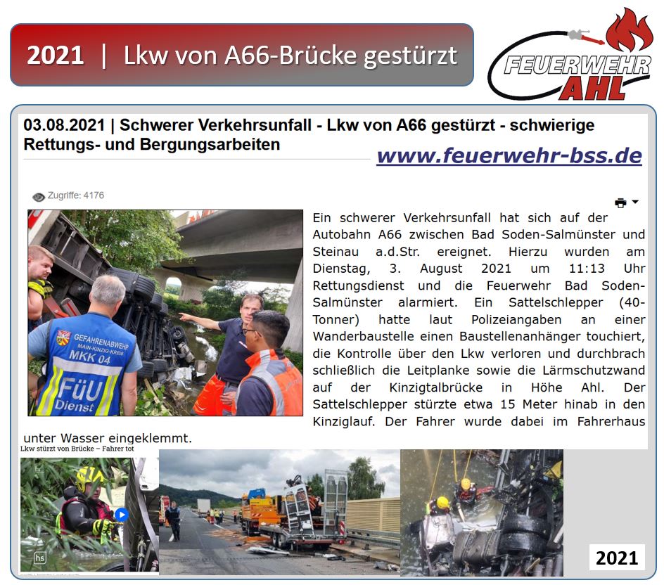 2021 FF Ahl Chronik Lkw von A66 Bruecke gestuerzt 2021 001