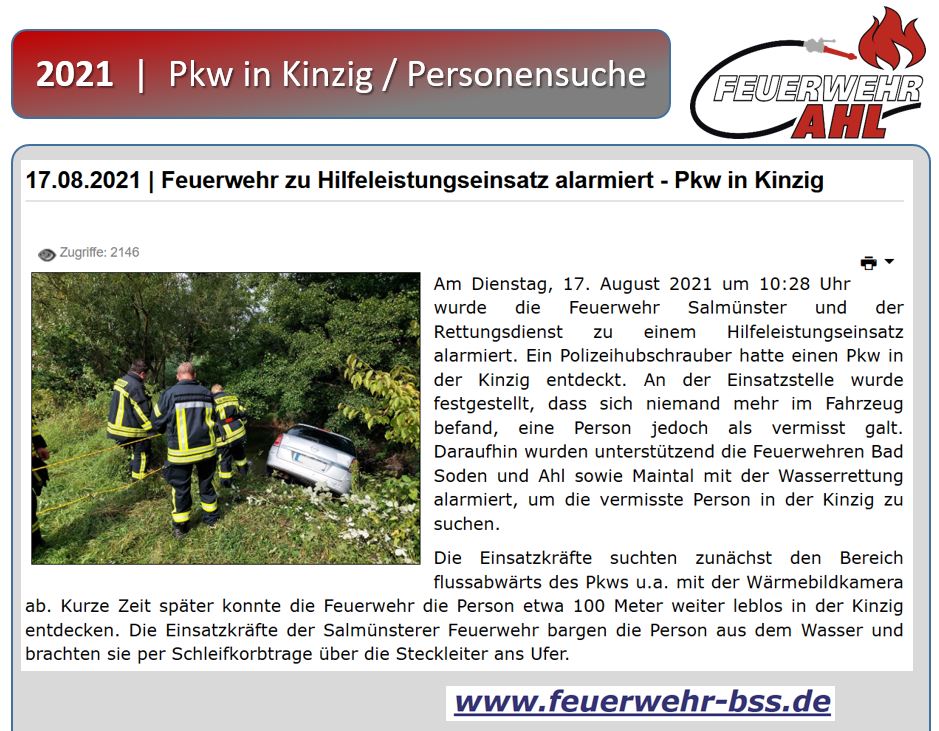 2021 FF Ahl Chronik Pkw in Kinzig 2021 012