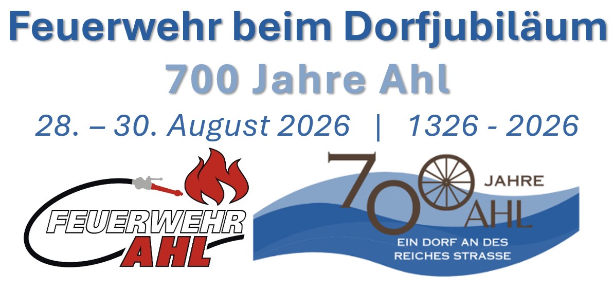 2026 08 28 30 FF Ahl Dorfjubilaeum 700 Jahre Ahl 2026 001