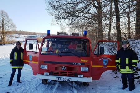 FF Alsberg Weihnachtsbaum Einsammeln 2017 011