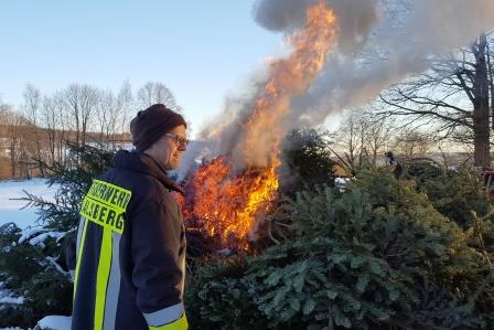 FF Alsberg Weihnachtsbaum Einsammeln 2017 016