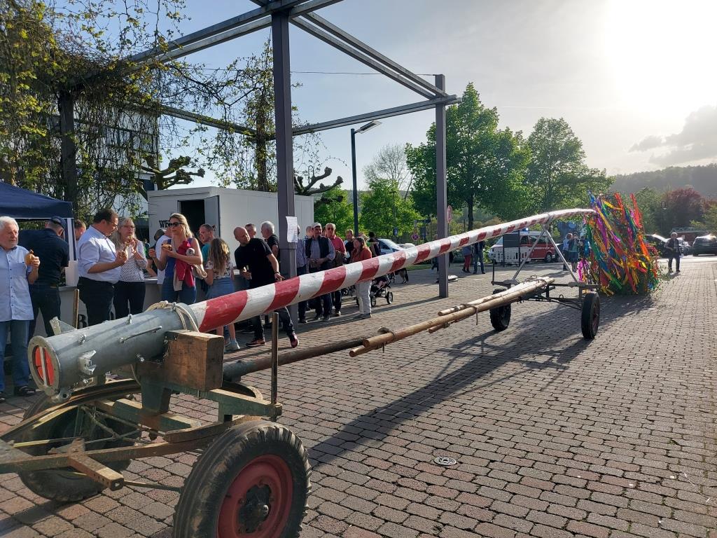 FF Bad Soden Maibaum Aufstellen 2024 010