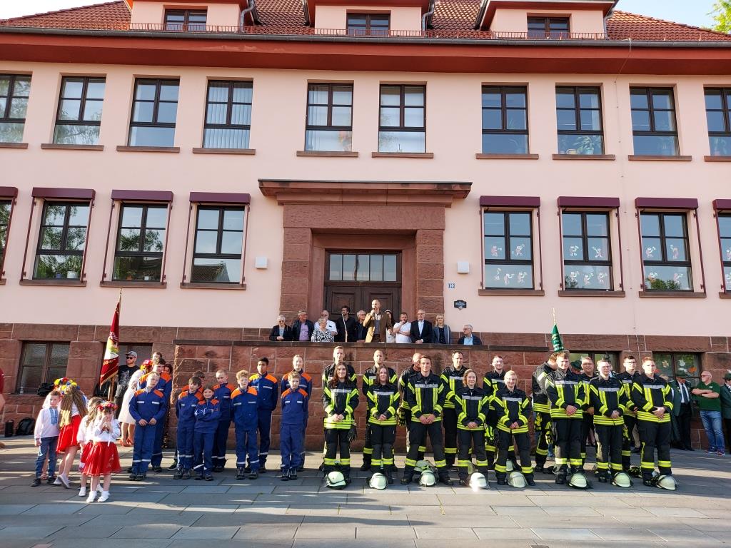 FF Bad Soden Maibaum Aufstellen 2024 025