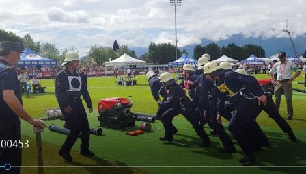 FF Huttengrund Feuerwehr Olympiade 2017 Löschangriff 02