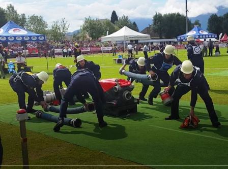 FF Huttengrund Feuerwehr Olympiade 2017 Löschangriff 04