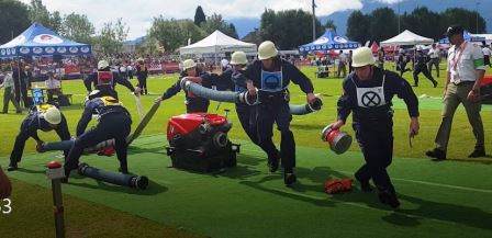 FF Huttengrund Feuerwehr Olympiade 2017 Löschangriff 05