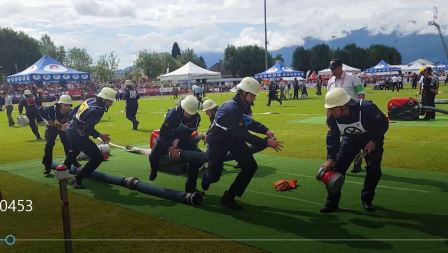 FF Huttengrund Feuerwehr Olympiade 2017 Löschangriff 07