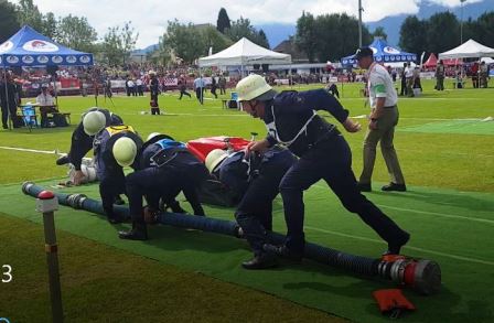 FF Huttengrund Feuerwehr Olympiade 2017 Löschangriff 11