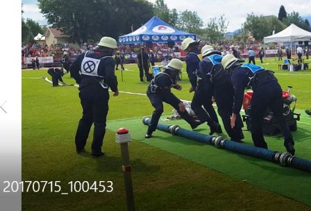 FF Huttengrund Feuerwehr Olympiade 2017 Löschangriff 12
