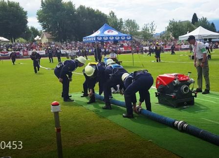 FF Huttengrund Feuerwehr Olympiade 2017 Löschangriff 14