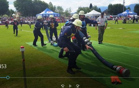 FF Huttengrund Feuerwehr Olympiade 2017 Löschangriff 16