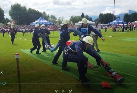FF Huttengrund Feuerwehr Olympiade 2017 Löschangriff 17