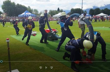 FF Huttengrund Feuerwehr Olympiade 2017 Löschangriff 18