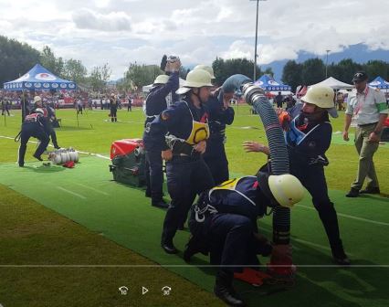 FF Huttengrund Feuerwehr Olympiade 2017 Löschangriff 19