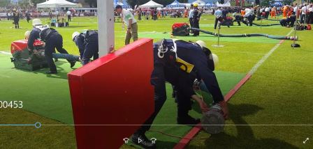 FF Huttengrund Feuerwehr Olympiade 2017 Löschangriff 25